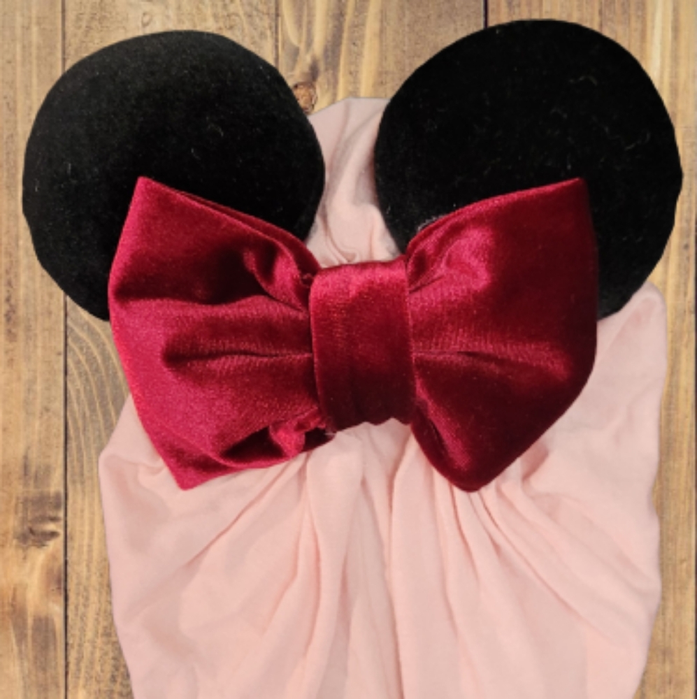 Minnie mouse turban headwrap